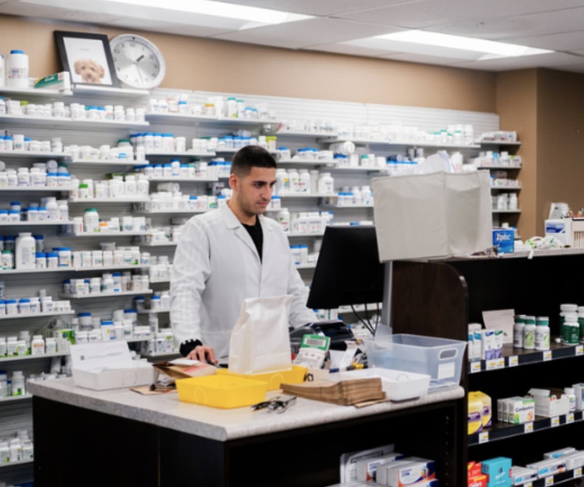 Rx compounding pharmacy team